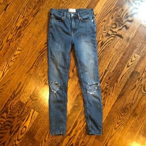 Free People skinny jeans
